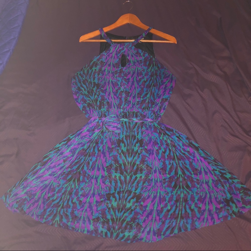 Express Keyhole Party Dress